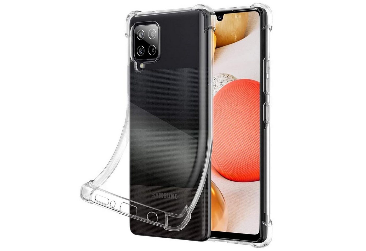 CoolGadget Handyhülle Anti Shock Rugged Case für Samsung Galaxy A42 5G 6,5 Zoll, Slim Cover mit Kantenschutz Schutzhülle für Samsung A42 5G Hülle CoolGadget Handyhülle Anti Shock Rugged Case für Samsung Galaxy A42 5G 6,5 Zoll, Slim Cover mit Kantenschutz Schutzhülle für Samsung A42 5G Hülle von Coolgadget