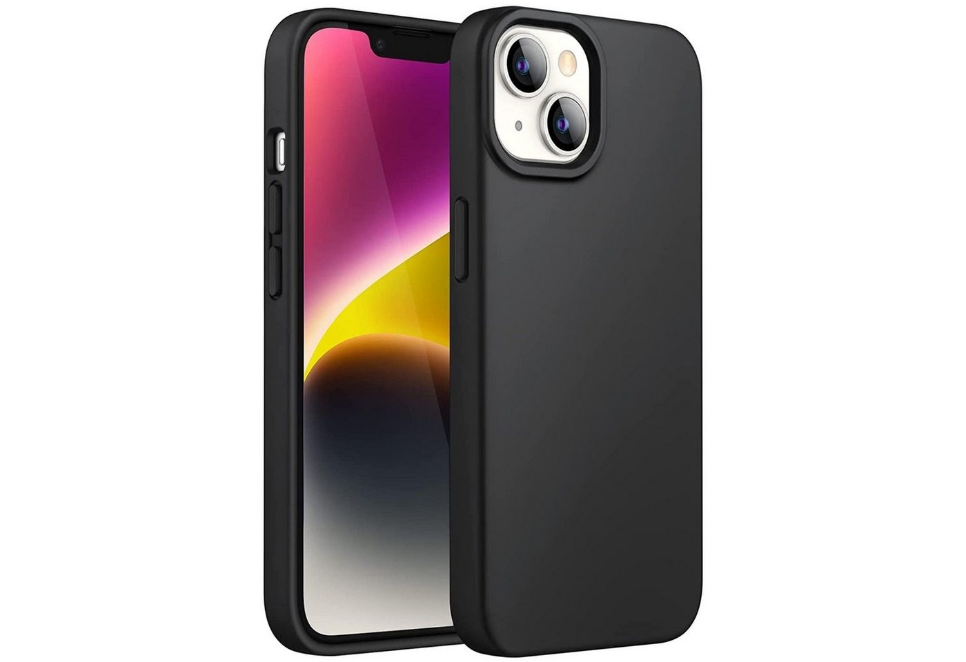 CoolGadget Handyhülle Black Series Handy Hülle für Apple iPhone 15 Plus 6,7 Zoll, Edle Silikon Schlicht Robust Schutzhülle für iPhone 15 Plus Hülle CoolGadget Handyhülle Black Series Handy Hülle für Apple iPhone 15 Plus 6,7 Zoll, Edle Silikon Schlicht Robust Schutzhülle für iPhone 15 Plus Hülle von Coolgadget