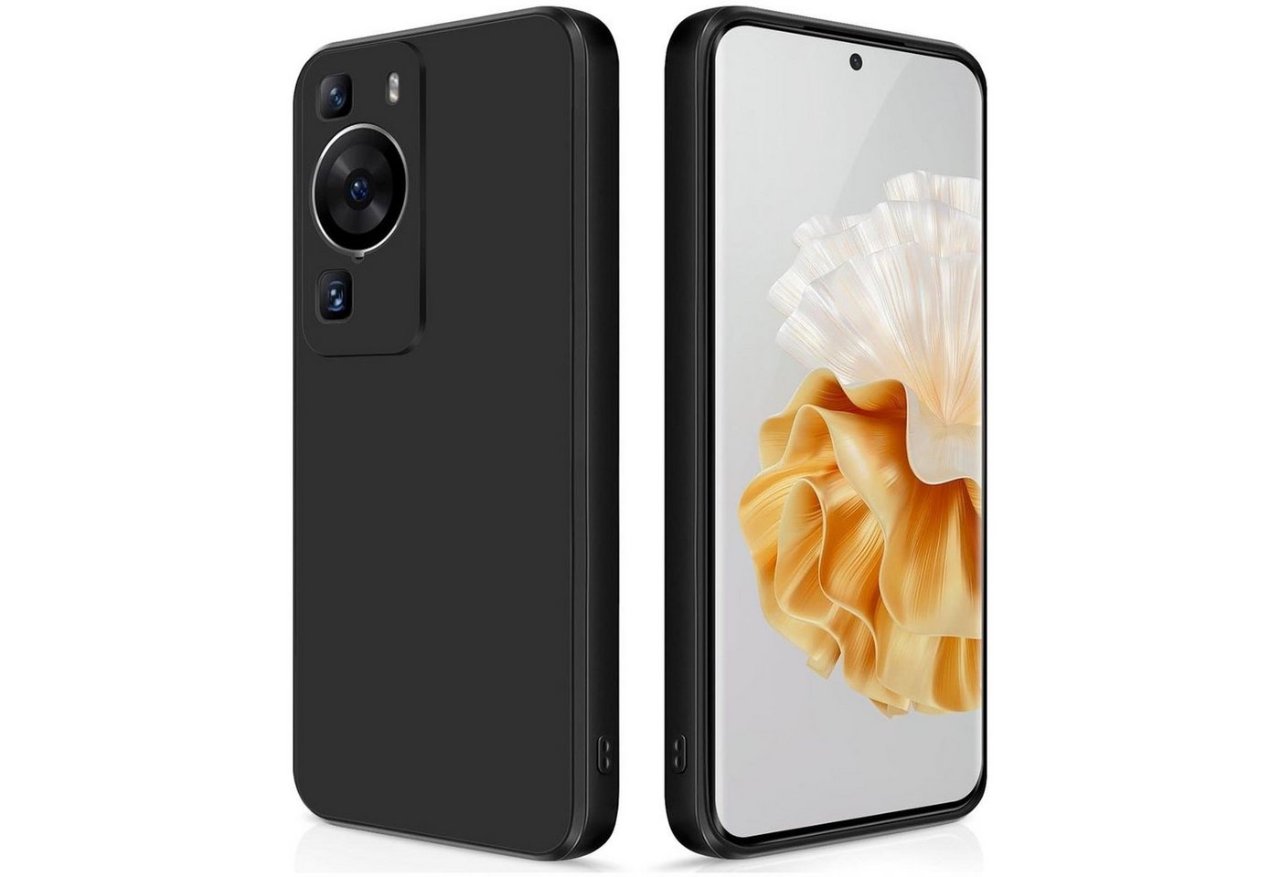 CoolGadget Handyhülle Black Series Handy Hülle für Huawei P60 Pro 6,67 Zoll, Edle Silikon Schlicht Robust Schutzhülle für Huawei P60 Pro Hülle CoolGadget Handyhülle Black Series Handy Hülle für Huawei P60 Pro 6,67 Zoll, Edle Silikon Schlicht Robust Schutzhülle für Huawei P60 Pro Hülle von Coolgadget