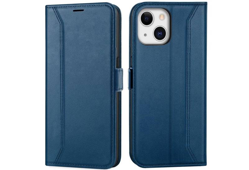 CoolGadget Handyhülle Book Case Elegance Tasche für Apple iPhone 13 6,1 Zoll, Hülle Magnet Klapphülle Flip Case für iPhone 13 Schutzhülle von Coolgadget