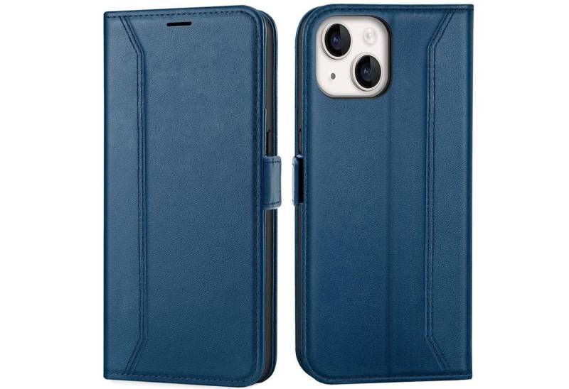 CoolGadget Handyhülle Book Case Elegance Tasche für Apple iPhone 14 6,1 Zoll, Hülle Magnet Klapphülle Flip Case für iPhone 14 Schutzhülle von Coolgadget