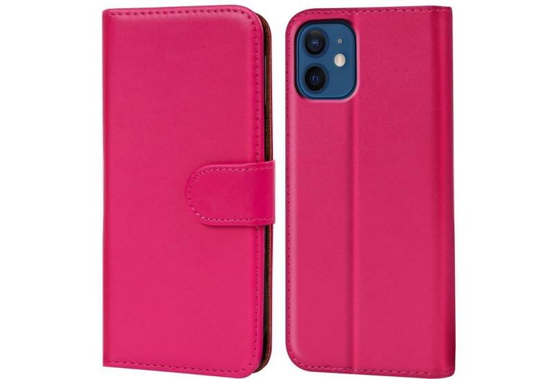 CoolGadget Handyhülle Book Case Handy Tasche für Apple iPhone 12 Mini 5,4 Zoll, Hülle Klapphülle Flip Cover für iPhone 12 Mini Schutzhülle stoßfest von Coolgadget