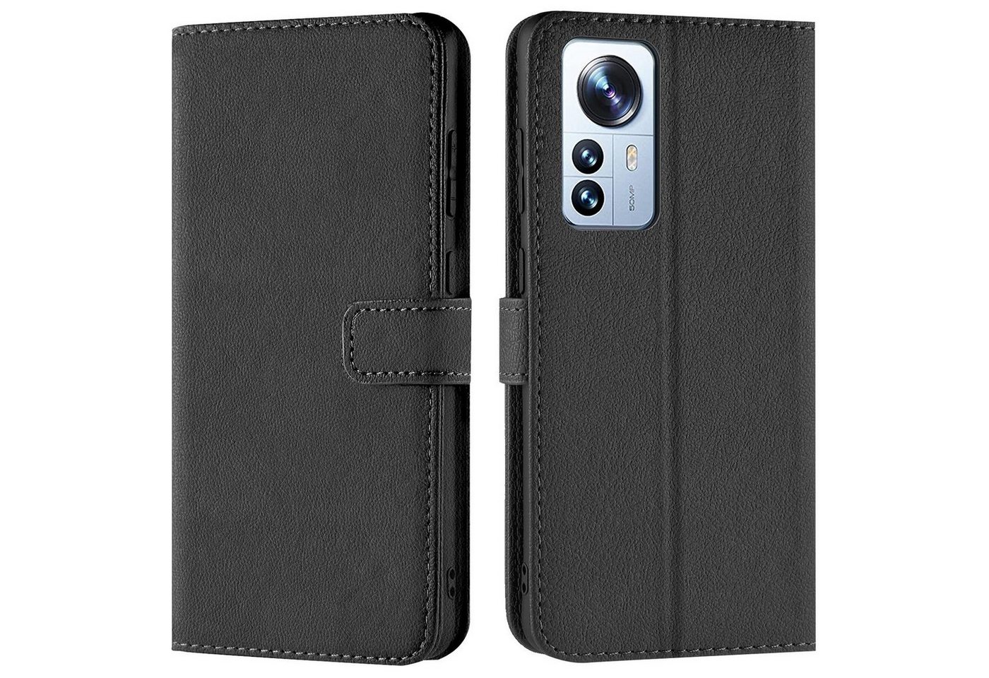 CoolGadget Handyhülle Book Case Handy Tasche für Xiaomi 12 Pro 6,73 Zoll, Hülle Klapphülle Flip Cover für Xiaomi 12 Pro 5G Schutzhülle stoßfest CoolGadget Handyhülle Book Case Handy Tasche für Xiaomi 12 Pro 6,73 Zoll, Hülle Klapphülle Flip Cover für Xiaomi 12 Pro 5G Schutzhülle stoßfest von Coolgadget
