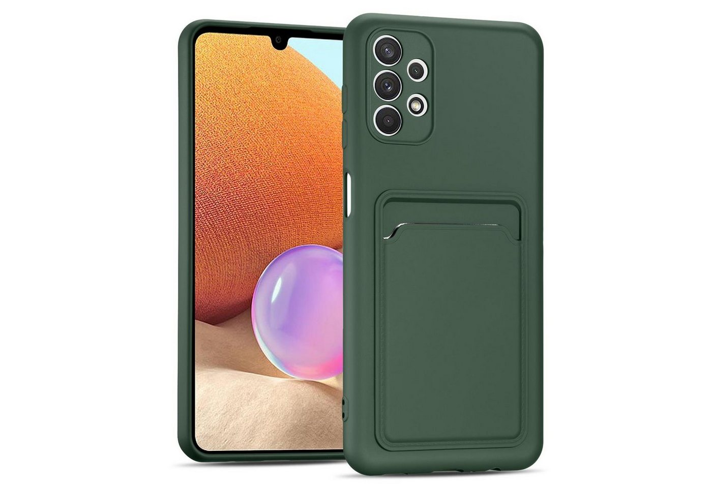 CoolGadget Handyhülle Card Case Handy Tasche für Samsung Galaxy A13 4G 6,4 Zoll, Silikon Schutzhülle mit Kartenfach für Samsung Galaxy A13 Hülle CoolGadget Handyhülle Card Case Handy Tasche für Samsung Galaxy A13 4G 6,4 Zoll, Silikon Schutzhülle mit Kartenfach für Samsung Galaxy A13 Hülle von Coolgadget