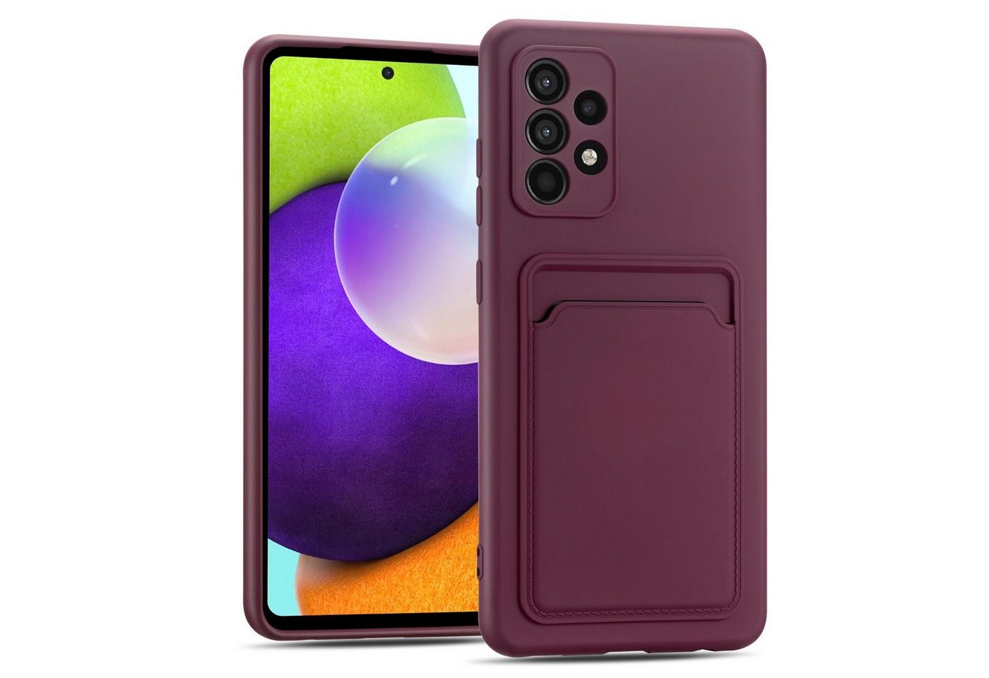 CoolGadget Handyhülle Card Case Handy Tasche für Samsung Galaxy A52 4G/5G 6,5 Zoll, Silikon Schutzhülle Kartenfach für Samsung A52 4G/5G, A52s 5G Hülle CoolGadget Handyhülle Card Case Handy Tasche für Samsung Galaxy A52 4G/5G 6,5 Zoll, Silikon Schutzhülle Kartenfach für Samsung A52 4G/5G, A52s 5G Hülle von Coolgadget