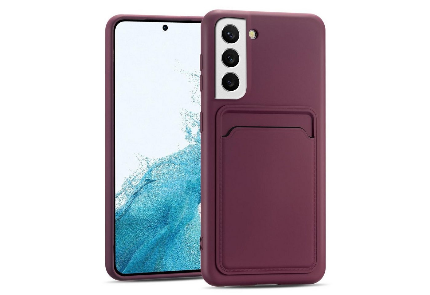 CoolGadget Handyhülle Card Case Handy Tasche für Samsung Galaxy S22 Plus 6,55 Zoll, Silikon Schutzhülle mit Kartenfach für Samsung Galaxy S22+ Hülle CoolGadget Handyhülle Card Case Handy Tasche für Samsung Galaxy S22 Plus 6,55 Zoll, Silikon Schutzhülle mit Kartenfach für Samsung Galaxy S22+ Hülle von Coolgadget