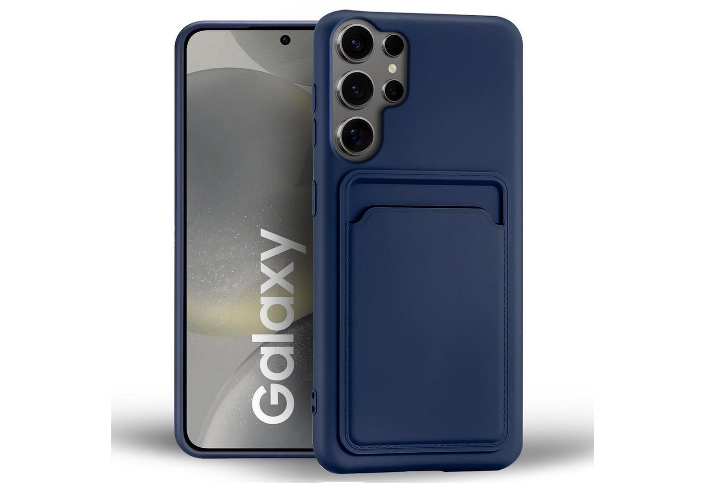 CoolGadget Handyhülle Card Case Handy Tasche für Samsung Galaxy S24 Ultra 6,8 Zoll, Silikon Slim Schutzhülle mit Kartenfach für Samsung S24 Ultra 5G Hülle CoolGadget Handyhülle Card Case Handy Tasche für Samsung Galaxy S24 Ultra 6,8 Zoll, Silikon Slim Schutzhülle mit Kartenfach für Samsung S24 Ultra 5G Hülle von Coolgadget
