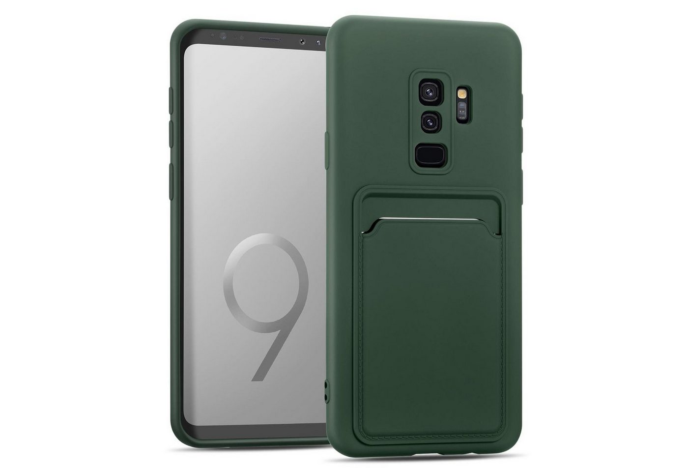 CoolGadget Handyhülle Card Case Handy Tasche für Samsung Galaxy S9 Plus 6,2 Zoll, Silikon Schutzhülle mit Kartenfach für Samsung Galaxy S9+ Hülle CoolGadget Handyhülle Card Case Handy Tasche für Samsung Galaxy S9 Plus 6,2 Zoll, Silikon Schutzhülle mit Kartenfach für Samsung Galaxy S9+ Hülle von Coolgadget