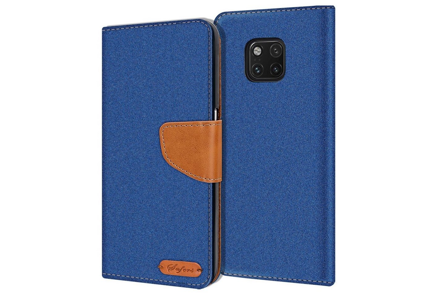 CoolGadget Handyhülle Denim Schutzhülle Flip Case für Huawei Mate 20 Pro 6,4 Zoll, Book Cover Handy Tasche Hülle für Mate 20 Pro Klapphülle CoolGadget Handyhülle Denim Schutzhülle Flip Case für Huawei Mate 20 Pro 6,4 Zoll, Book Cover Handy Tasche Hülle für Mate 20 Pro Klapphülle von Coolgadget