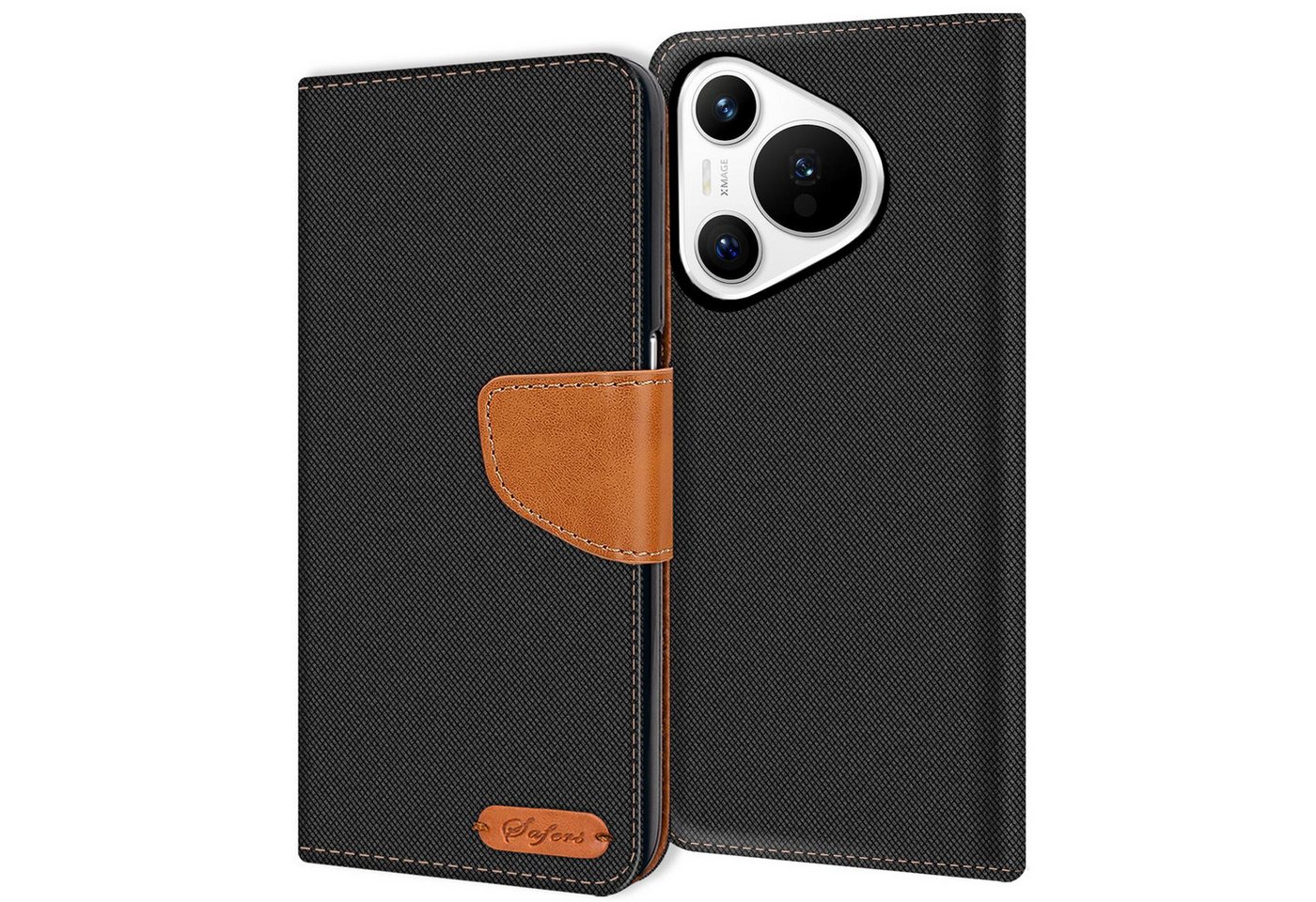 CoolGadget Handyhülle Denim Schutzhülle Flip Case für Huawei Pura 70 Pro 6,8 Zoll, Book Cover Handy Tasche Hülle für Huawei Pura 70 Pro Klapphülle CoolGadget Handyhülle Denim Schutzhülle Flip Case für Huawei Pura 70 Pro 6,8 Zoll, Book Cover Handy Tasche Hülle für Huawei Pura 70 Pro Klapphülle von Coolgadget