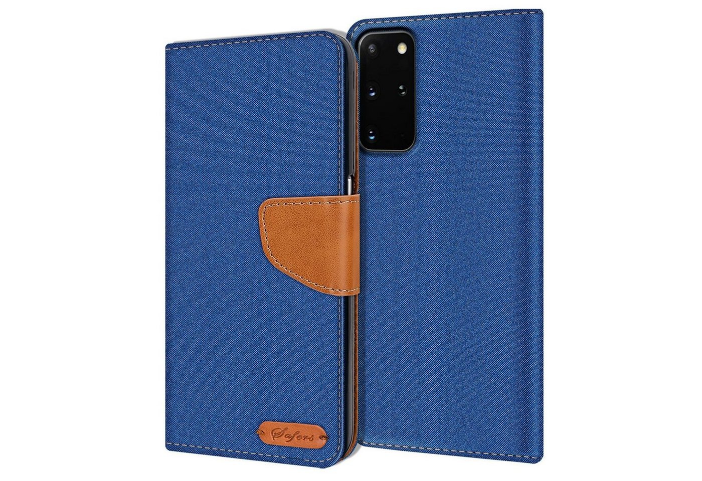 CoolGadget Handyhülle Denim Schutzhülle Flip Case für Samsung Galaxy S20 Plus 6,7 Zoll, Book Cover Handy Tasche Hülle für Samsung S20+ 5G Klapphülle CoolGadget Handyhülle Denim Schutzhülle Flip Case für Samsung Galaxy S20 Plus 6,7 Zoll, Book Cover Handy Tasche Hülle für Samsung S20+ 5G Klapphülle von Coolgadget