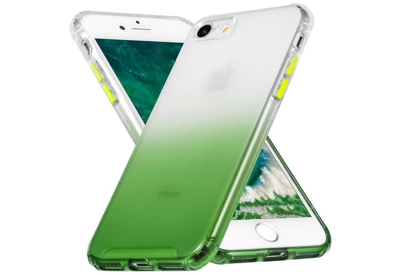 CoolGadget Handyhülle Farbverlauf Twilight Hülle für iPhone 7 / 8 / SE 2020 2022 4,7 Zoll, Robust Hybrid Cover Kamera Schutz Hülle für iPhone 2. 3. Gen. Case CoolGadget Handyhülle Farbverlauf Twilight Hülle für iPhone 7 / 8 / SE 2020 2022 4,7 Zoll, Robust Hybrid Cover Kamera Schutz Hülle für iPhone 2. 3. Gen. Case von Coolgadget