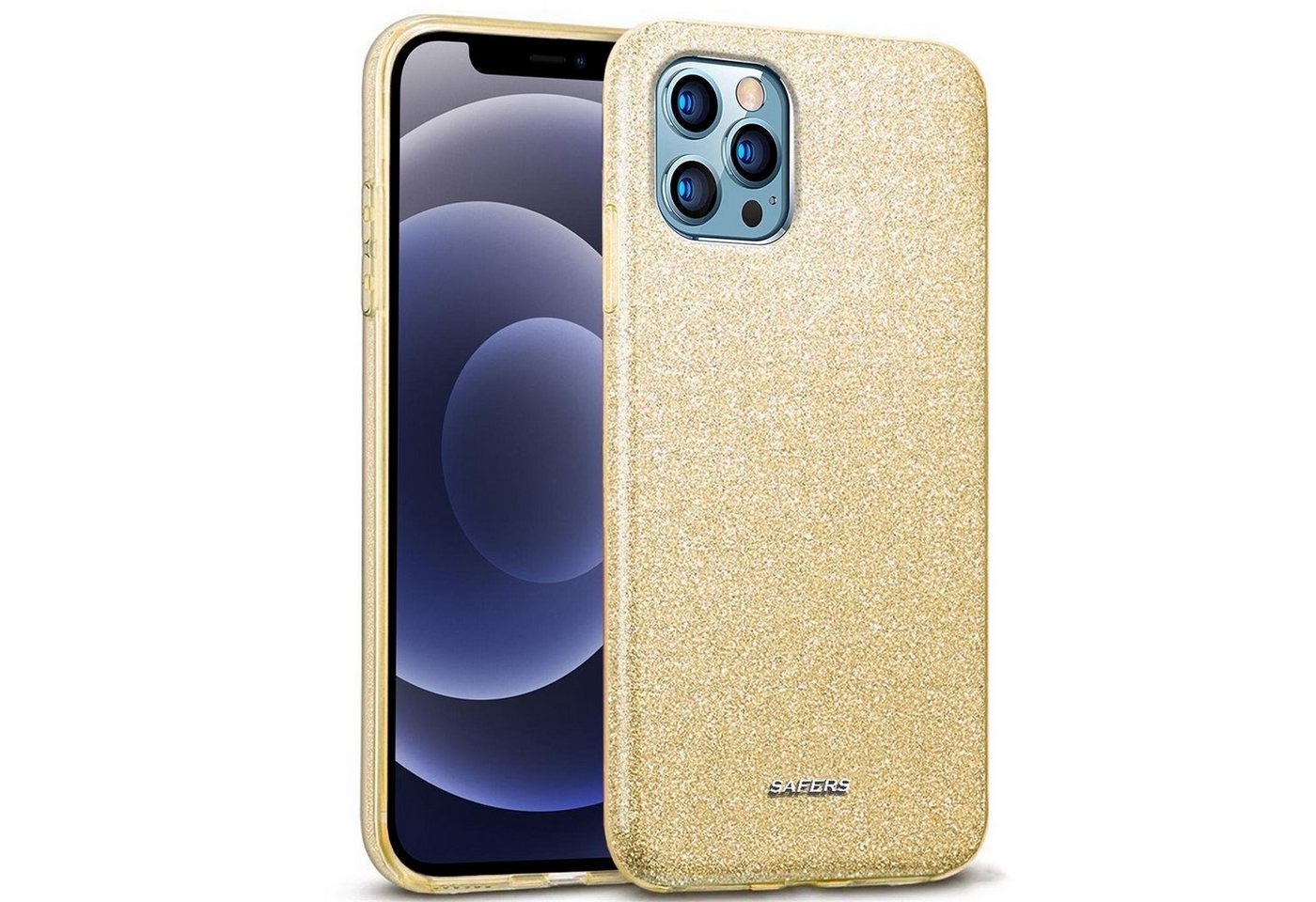 CoolGadget Handyhülle Glitzer Glamour Hülle für Apple iPhone 12 Pro Max 6,7 Zoll, Slim Case mit Glossy Effect Schutzhülle für iPhone 12 Pro Max Hülle CoolGadget Handyhülle Glitzer Glamour Hülle für Apple iPhone 12 Pro Max 6,7 Zoll, Slim Case mit Glossy Effect Schutzhülle für iPhone 12 Pro Max Hülle von Coolgadget