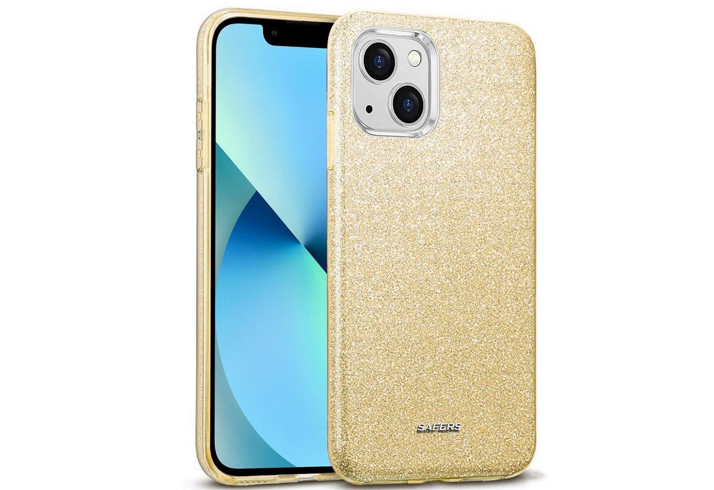 CoolGadget Handyhülle Glitzer Glamour Hülle für Apple iPhone 13 6,1 Zoll, Slim Case mit Glossy Effect Schutzhülle für iPhone 13 Hülle CoolGadget Handyhülle Glitzer Glamour Hülle für Apple iPhone 13 6,1 Zoll, Slim Case mit Glossy Effect Schutzhülle für iPhone 13 Hülle von Coolgadget