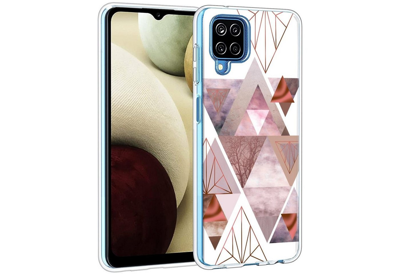 CoolGadget Handyhülle Handy Case Silikon Motiv Series für Samsung Galaxy A12 6,5 Zoll, Hülle mit hochauflösendem Muster für Samsung A12 / M12 Schutzhülle CoolGadget Handyhülle Handy Case Silikon Motiv Series für Samsung Galaxy A12 6,5 Zoll, Hülle mit hochauflösendem Muster für Samsung A12 / M12 Schutzhülle von Coolgadget