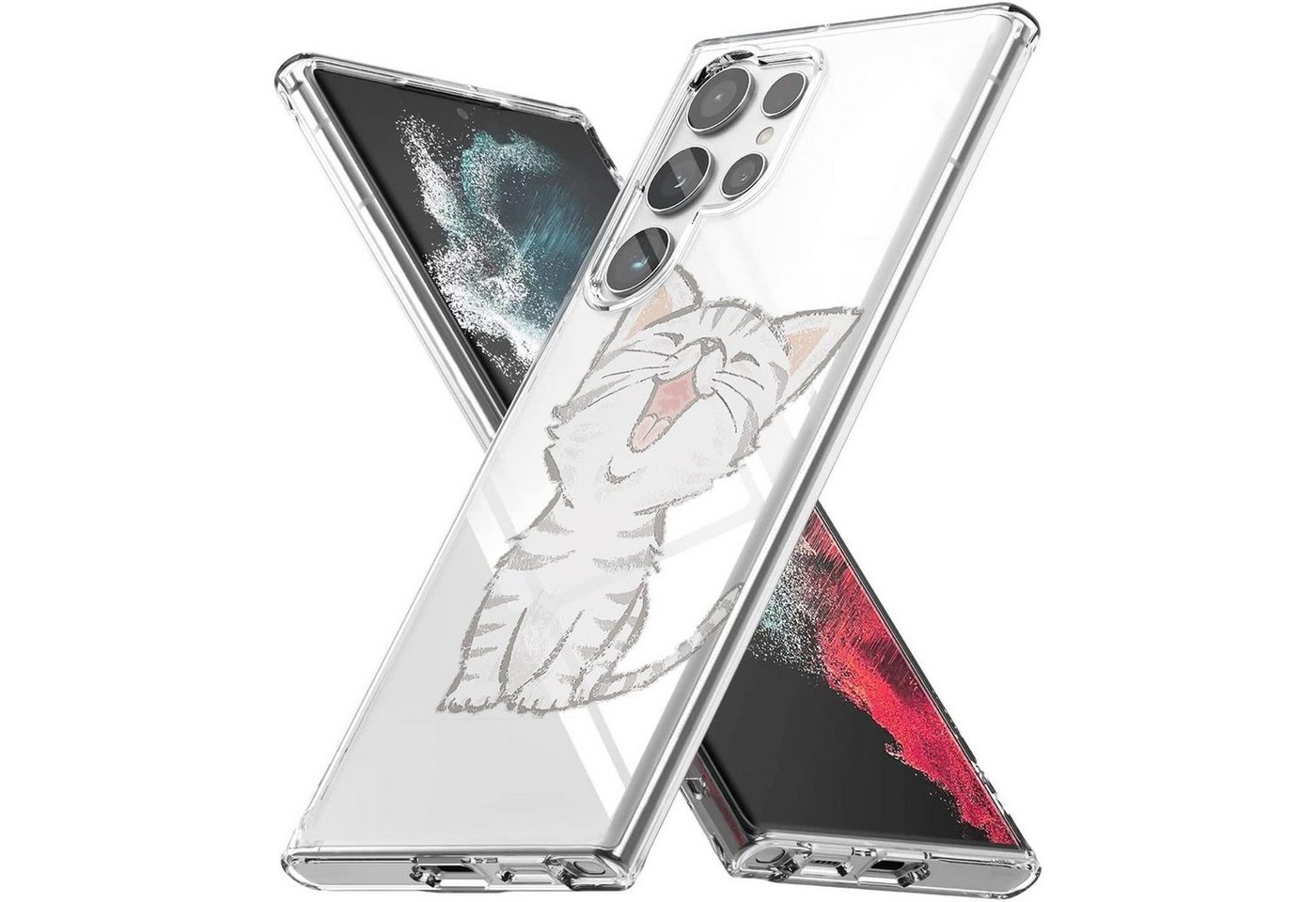 CoolGadget Handyhülle Handy Case Silikon Motiv Series für Samsung Galaxy S22 Ultra 6,8 Zoll, Hülle mit hochauflösendem Muster für Samsung S22 Ultra Schutzhülle CoolGadget Handyhülle Handy Case Silikon Motiv Series für Samsung Galaxy S22 Ultra 6,8 Zoll, Hülle mit hochauflösendem Muster für Samsung S22 Ultra Schutzhülle von Coolgadget