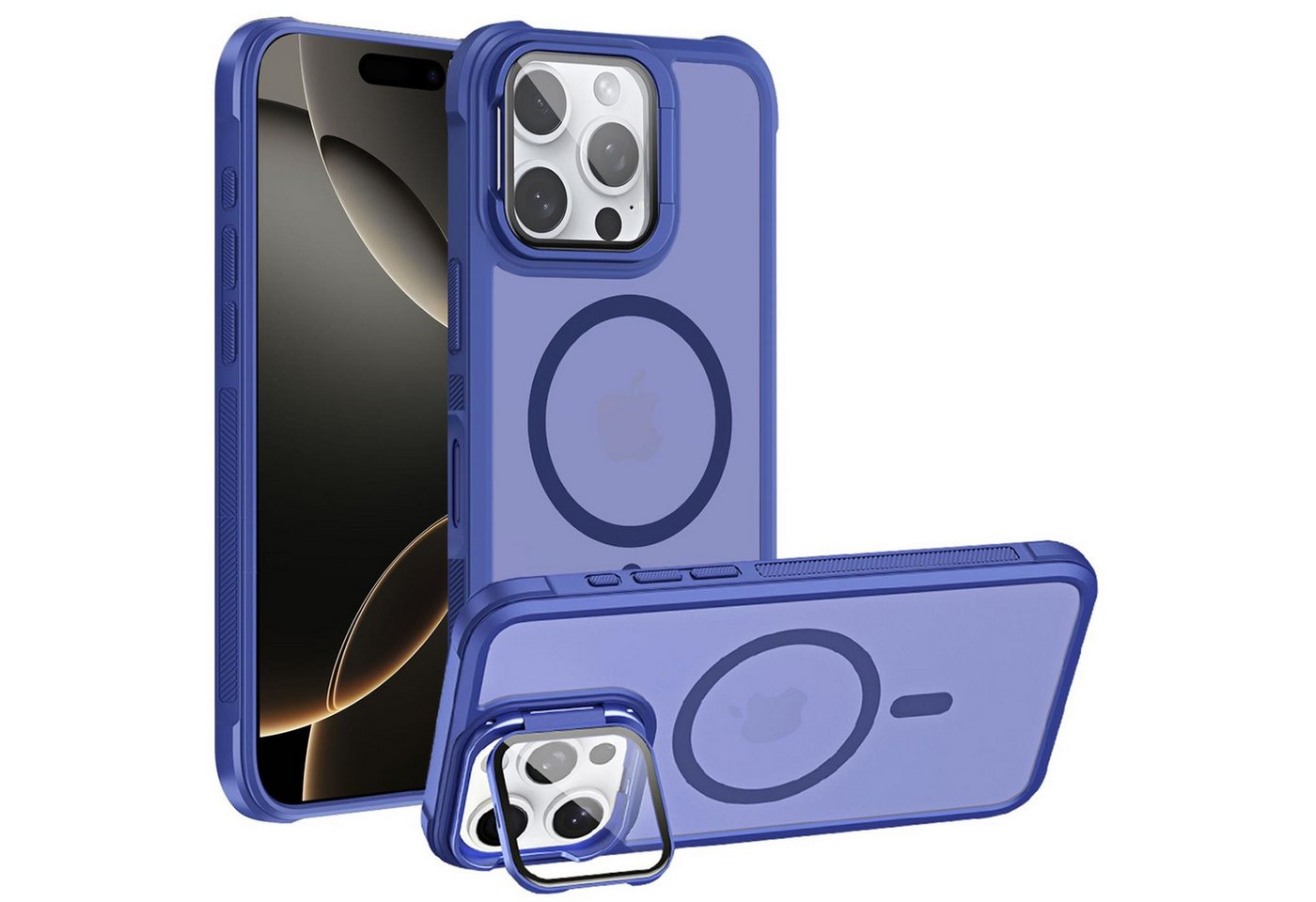 CoolGadget Handyhülle Hybrid CAM Handy Hülle für Apple iPhone 16 Pro Max 6,9 Zoll, Kameraschutzglas klappbar Schutzhülle Metallring für Magsafe Zubehör CoolGadget Handyhülle Hybrid CAM Handy Hülle für Apple iPhone 16 Pro Max 6,9 Zoll, Kameraschutzglas klappbar Schutzhülle Metallring für Magsafe Zubehör von Coolgadget
