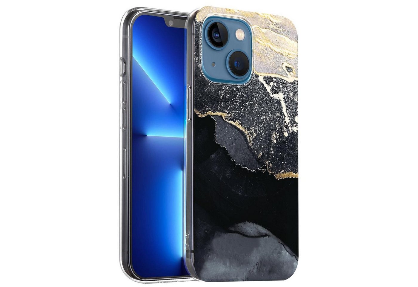 CoolGadget Handyhülle Marmor Slim Case für iPhone 13 Mini 5,4 Zoll, Hülle Dünne Silikon Schutzhülle für Apple iPhone 13 Mini Hülle CoolGadget Handyhülle Marmor Slim Case für iPhone 13 Mini 5,4 Zoll, Hülle Dünne Silikon Schutzhülle für Apple iPhone 13 Mini Hülle von Coolgadget