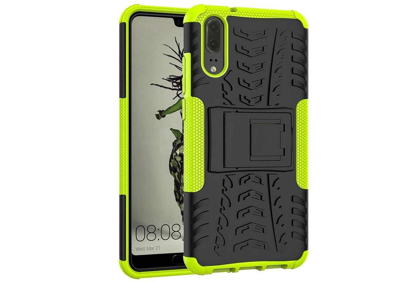 CoolGadget Handyhülle Outdoor Case Hybrid Cover für Huawei P20 5,8 Zoll, Schutzhülle extrem robust Handy Case für Huawei P20 Hülle CoolGadget Handyhülle Outdoor Case Hybrid Cover für Huawei P20 5,8 Zoll, Schutzhülle extrem robust Handy Case für Huawei P20 Hülle von Coolgadget