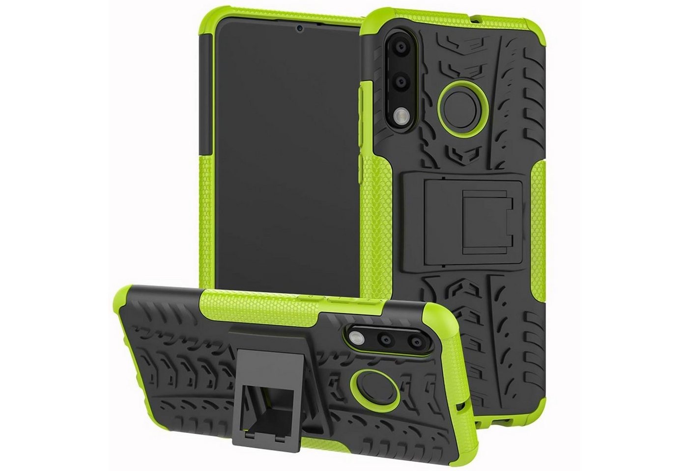 CoolGadget Handyhülle Outdoor Case Hybrid Cover für Huawei P30 Lite 6,2 Zoll, Schutzhülle extrem robust Handy Case für Huawei P30 Lite Hülle CoolGadget Handyhülle Outdoor Case Hybrid Cover für Huawei P30 Lite 6,2 Zoll, Schutzhülle extrem robust Handy Case für Huawei P30 Lite Hülle von Coolgadget
