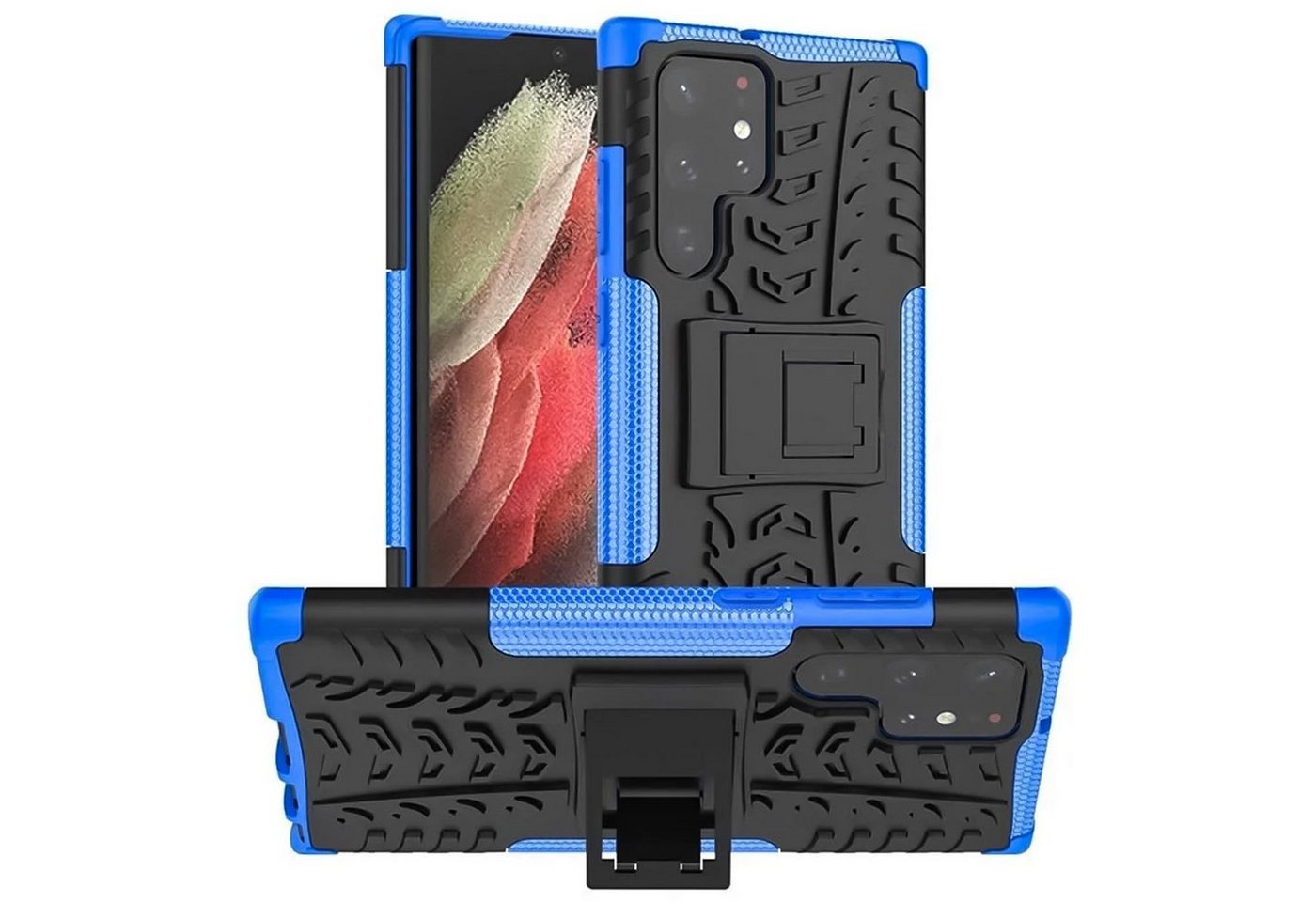 CoolGadget Handyhülle Outdoor Case Hybrid Cover für Samsung Galaxy S22 Ultra 6,8 Zoll, Schutzhülle extrem robust Handy Case für Samsung S22 Ultra Hülle CoolGadget Handyhülle Outdoor Case Hybrid Cover für Samsung Galaxy S22 Ultra 6,8 Zoll, Schutzhülle extrem robust Handy Case für Samsung S22 Ultra Hülle von Coolgadget