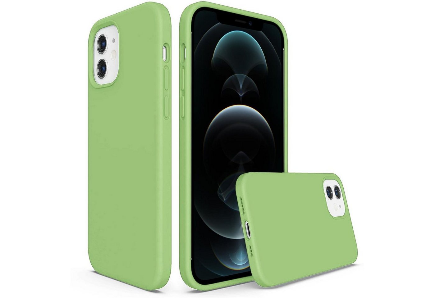 CoolGadget Handyhülle Silikon Colour Series Slim Case für Apple iPhone 12, iPhone 12 Pro 6,1 Zoll, Hülle weich Handy Cover für iPhone 12 / 12 Pro Schutzhülle CoolGadget Handyhülle Silikon Colour Series Slim Case für Apple iPhone 12, iPhone 12 Pro 6,1 Zoll, Hülle weich Handy Cover für iPhone 12 / 12 Pro Schutzhülle von Coolgadget