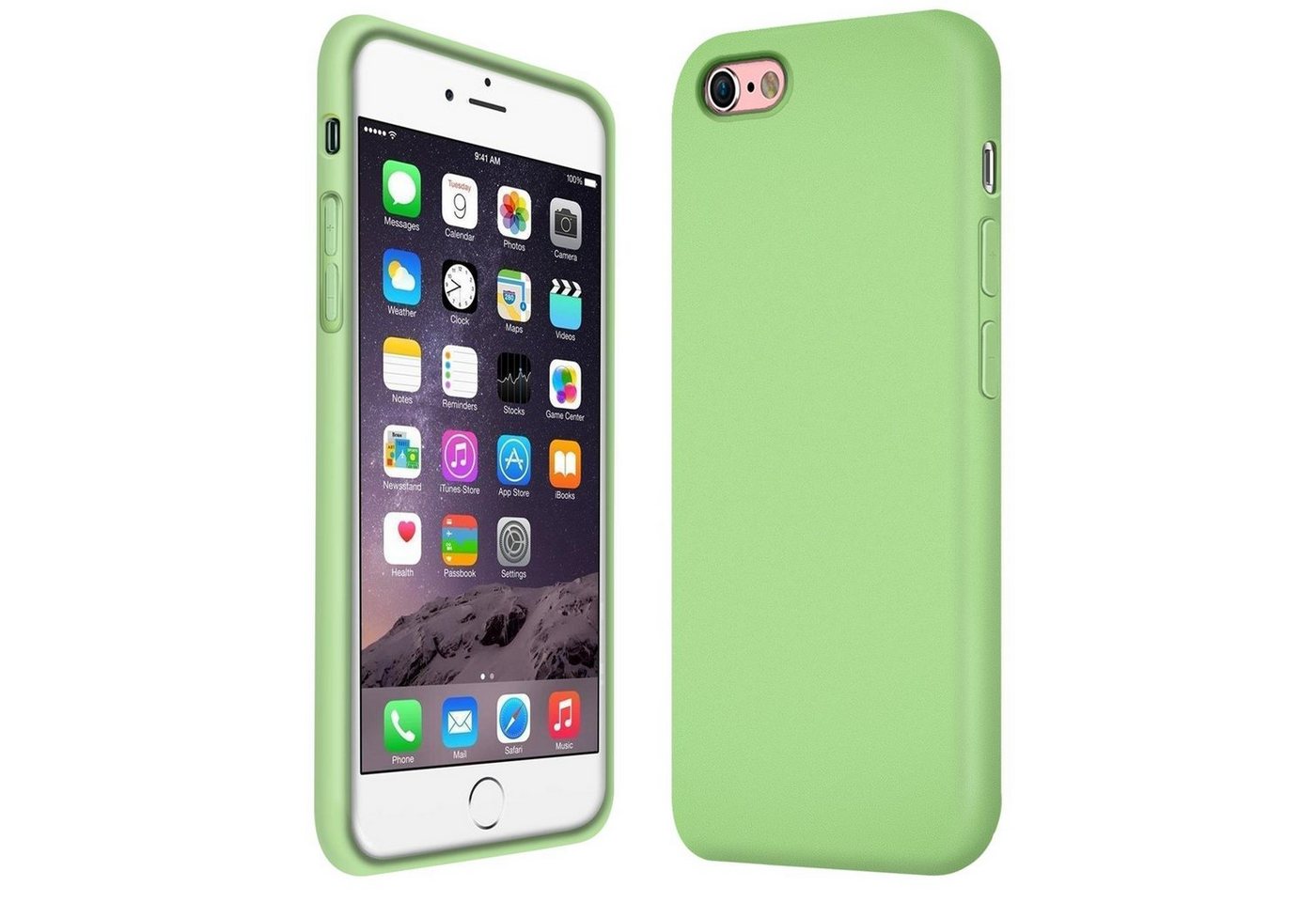 CoolGadget Handyhülle Silikon Colour Series Slim Case für Apple iPhone 6, iPhone 6S 4,7 Zoll, Hülle weich Handy Cover für iPhone 6 / 6S Schutzhülle CoolGadget Handyhülle Silikon Colour Series Slim Case für Apple iPhone 6, iPhone 6S 4,7 Zoll, Hülle weich Handy Cover für iPhone 6 / 6S Schutzhülle von Coolgadget