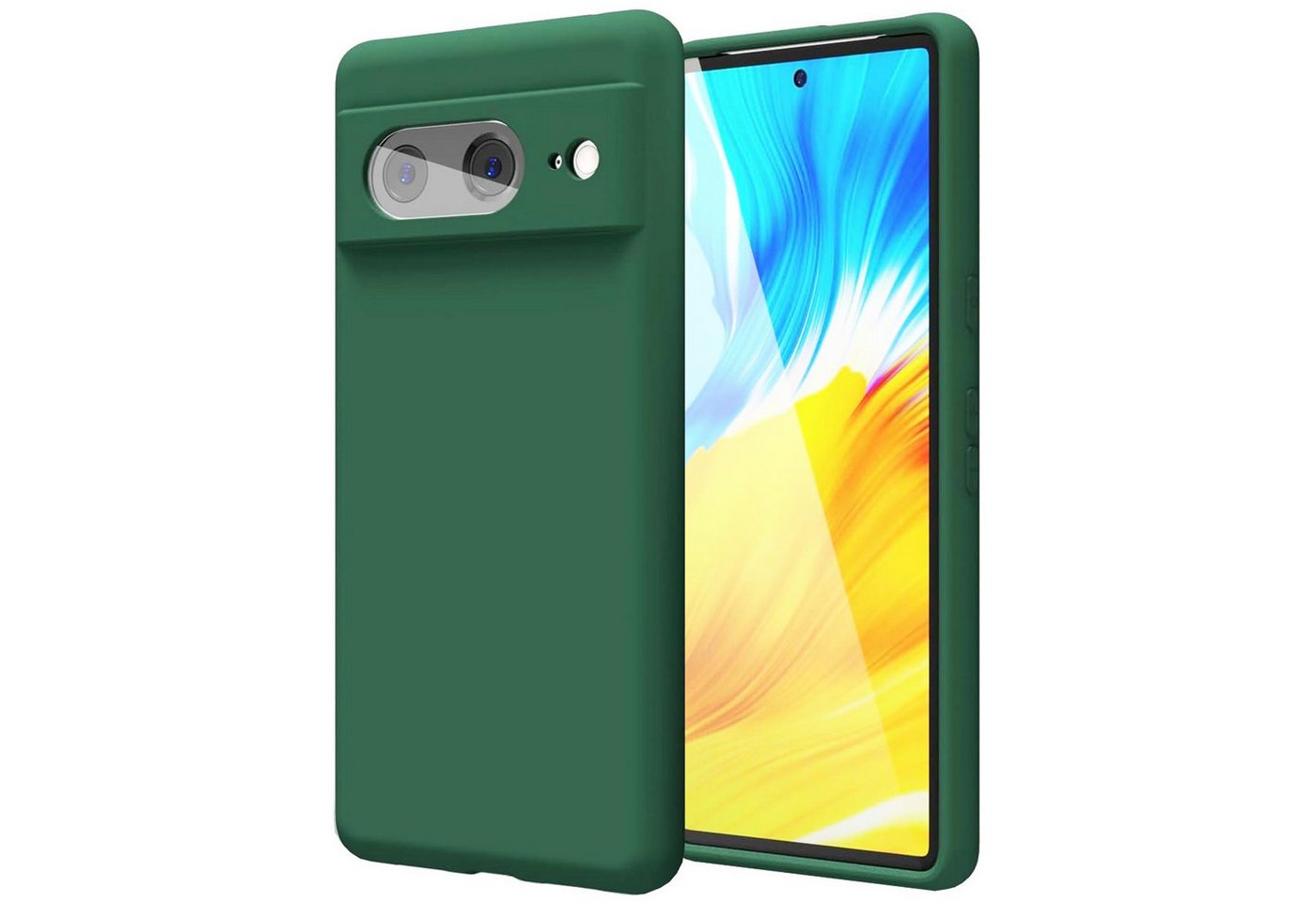 CoolGadget Handyhülle Silikon Colour Series Slim Case für Google Pixel 8 6,2 Zoll, Hülle weich Handy Cover für Pixel 8 Schutzhülle Innenfleece CoolGadget Handyhülle Silikon Colour Series Slim Case für Google Pixel 8 6,2 Zoll, Hülle weich Handy Cover für Pixel 8 Schutzhülle Innenfleece von Coolgadget