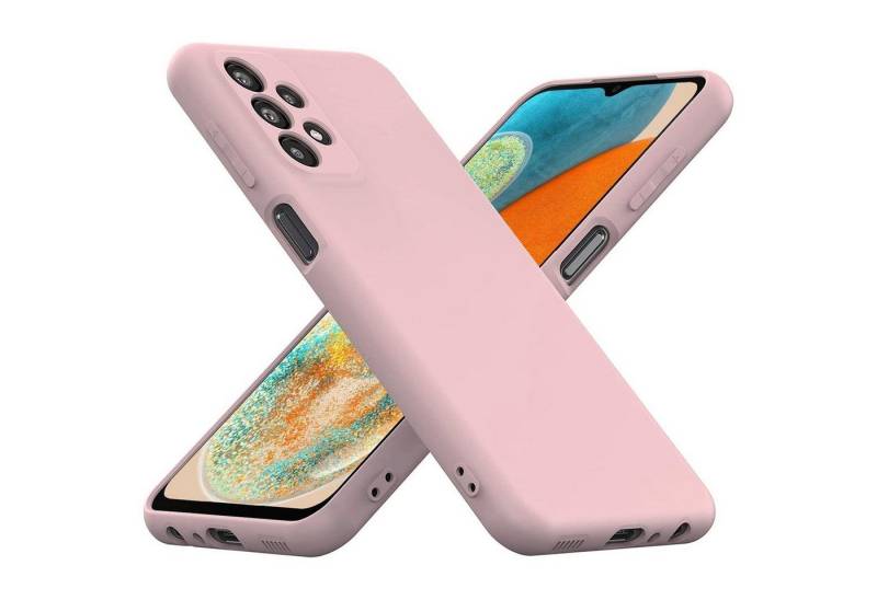 CoolGadget Handyhülle Silikon Colour Series Slim Case für Samsung Galaxy A23 5G 6,6 Zoll, Hülle weich Handy Cover für Samsung A23 Schutzhülle von Coolgadget
