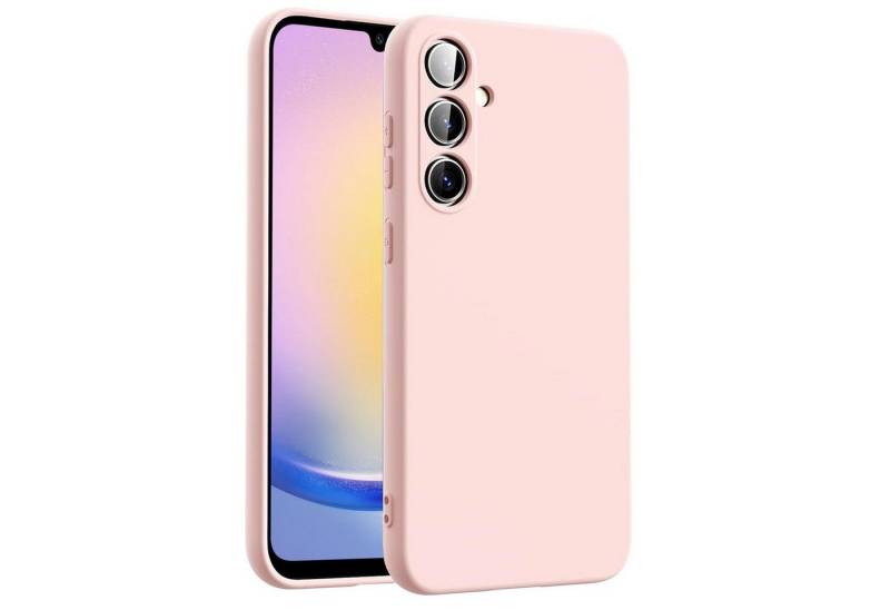 CoolGadget Handyhülle Silikon Colour Series Slim Case für Samsung Galaxy A25 5G 6,5 Zoll, Hülle weich Handy Cover für Samsung A25 5G Schutzhülle von Coolgadget