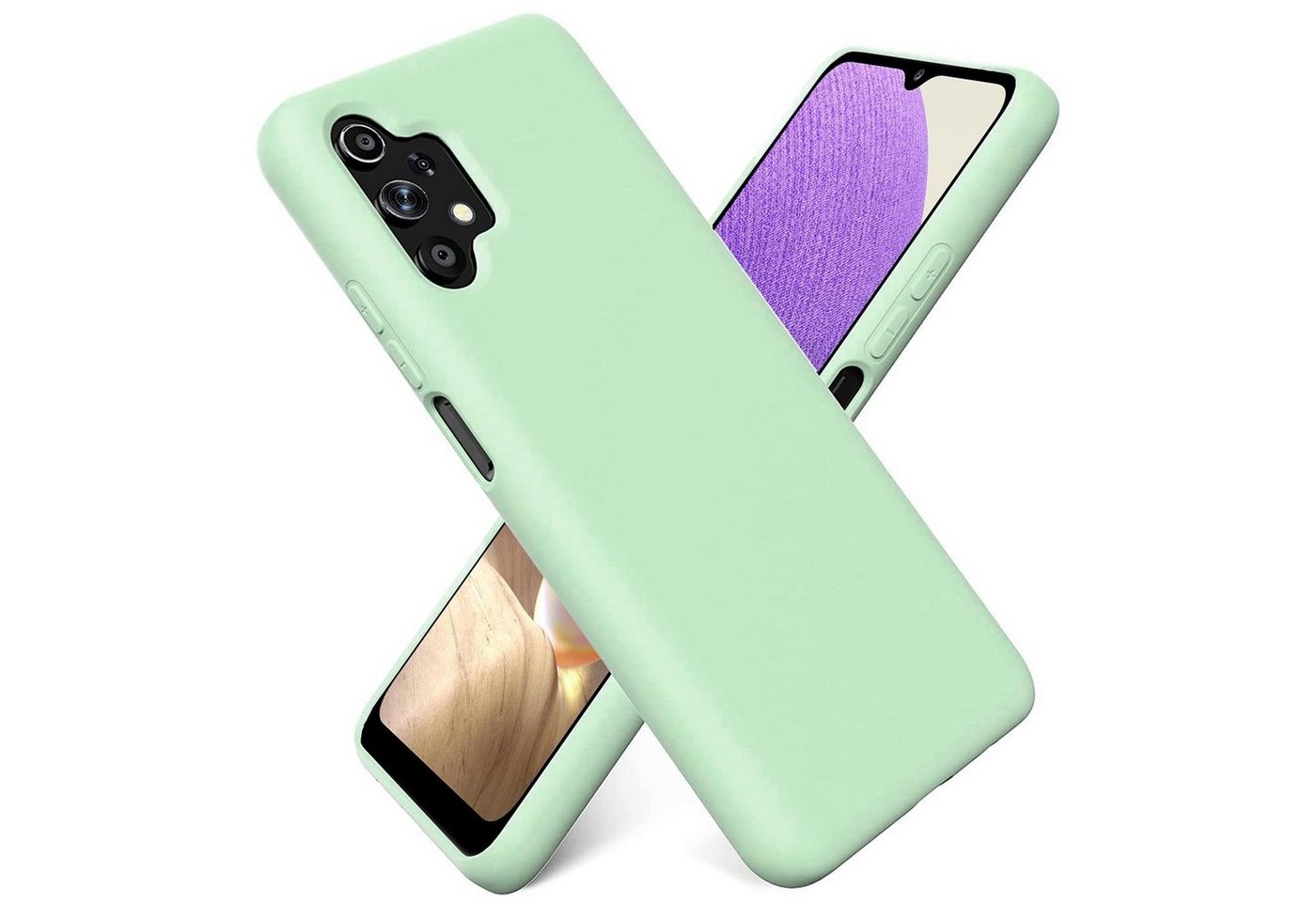 CoolGadget Handyhülle Silikon Colour Series Slim Case für Samsung Galaxy A32 5G 6,5 Zoll, Hülle weich Handy Cover für Samsung A32 5G Schutzhülle CoolGadget Handyhülle Silikon Colour Series Slim Case für Samsung Galaxy A32 5G 6,5 Zoll, Hülle weich Handy Cover für Samsung A32 5G Schutzhülle von Coolgadget