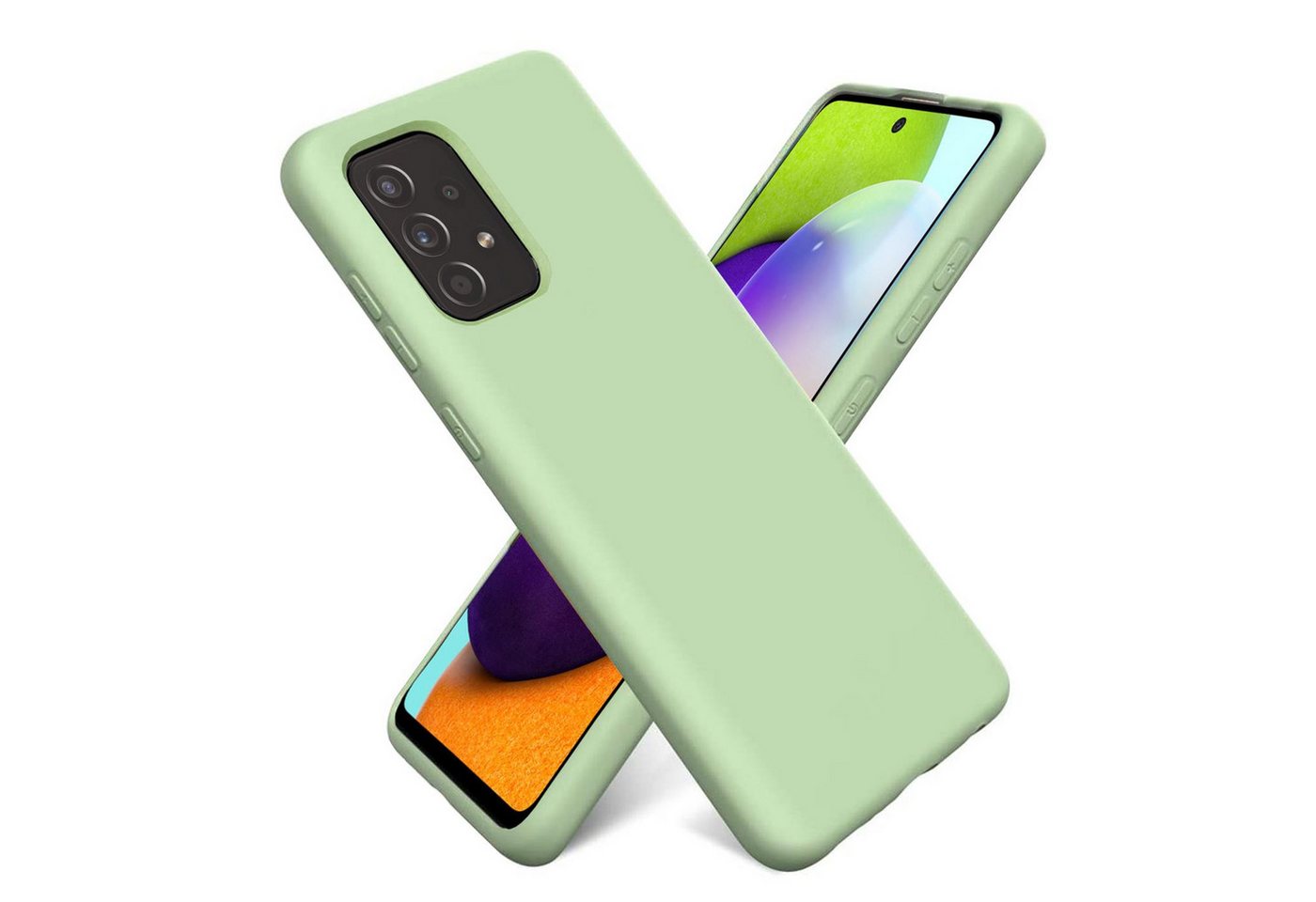 CoolGadget Handyhülle Silikon Colour Series Slim Case für Samsung Galaxy A55 5G 6,6 Zoll, Hülle weich Handy Cover für Samsung A55 5G Schutzhülle CoolGadget Handyhülle Silikon Colour Series Slim Case für Samsung Galaxy A55 5G 6,6 Zoll, Hülle weich Handy Cover für Samsung A55 5G Schutzhülle von Coolgadget
