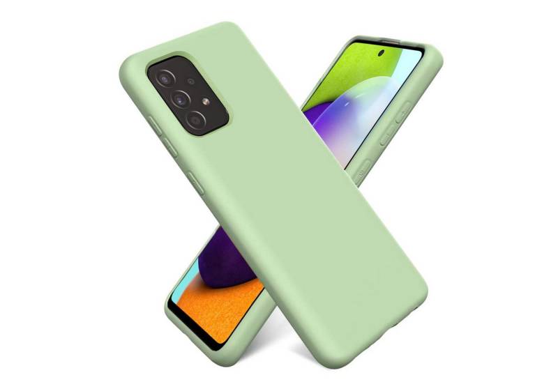 CoolGadget Handyhülle Silikon Colour Series Slim Case für Samsung Galaxy A55 5G 6,6 Zoll, Hülle weich Handy Cover für Samsung A55 5G Schutzhülle von Coolgadget