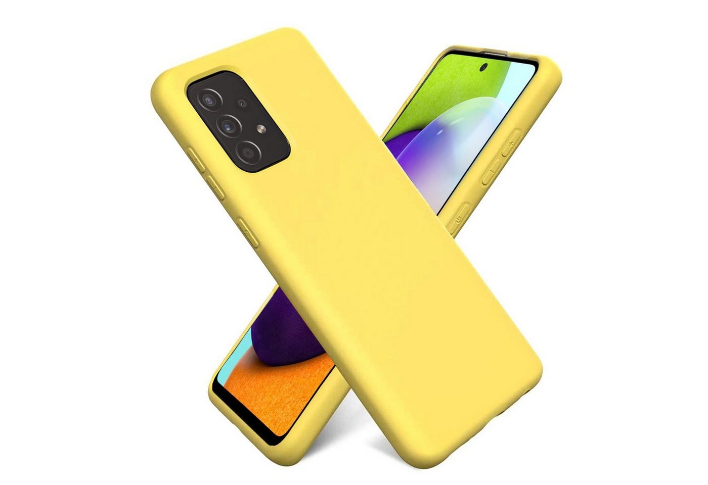 CoolGadget Handyhülle Silikon Colour Series Slim Case für Samsung Galaxy A72 6,7 Zoll, Hülle weich Handy Cover für Samsung A72 Schutzhülle CoolGadget Handyhülle Silikon Colour Series Slim Case für Samsung Galaxy A72 6,7 Zoll, Hülle weich Handy Cover für Samsung A72 Schutzhülle von Coolgadget