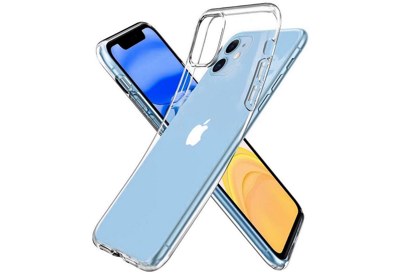 CoolGadget Handyhülle Transparent Ultra Slim Case für Apple iPhone 11 6,1 Zoll, Silikon Hülle Dünne Schutzhülle für iPhone 11 Hülle CoolGadget Handyhülle Transparent Ultra Slim Case für Apple iPhone 11 6,1 Zoll, Silikon Hülle Dünne Schutzhülle für iPhone 11 Hülle von Coolgadget