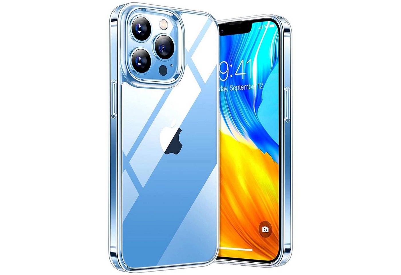 CoolGadget Handyhülle Transparent Ultra Slim Case für Apple iPhone 13 Pro 6,1 Zoll, Silikon Hülle Dünne Schutzhülle für iPhone 13 Pro Hülle CoolGadget Handyhülle Transparent Ultra Slim Case für Apple iPhone 13 Pro 6,1 Zoll, Silikon Hülle Dünne Schutzhülle für iPhone 13 Pro Hülle von Coolgadget