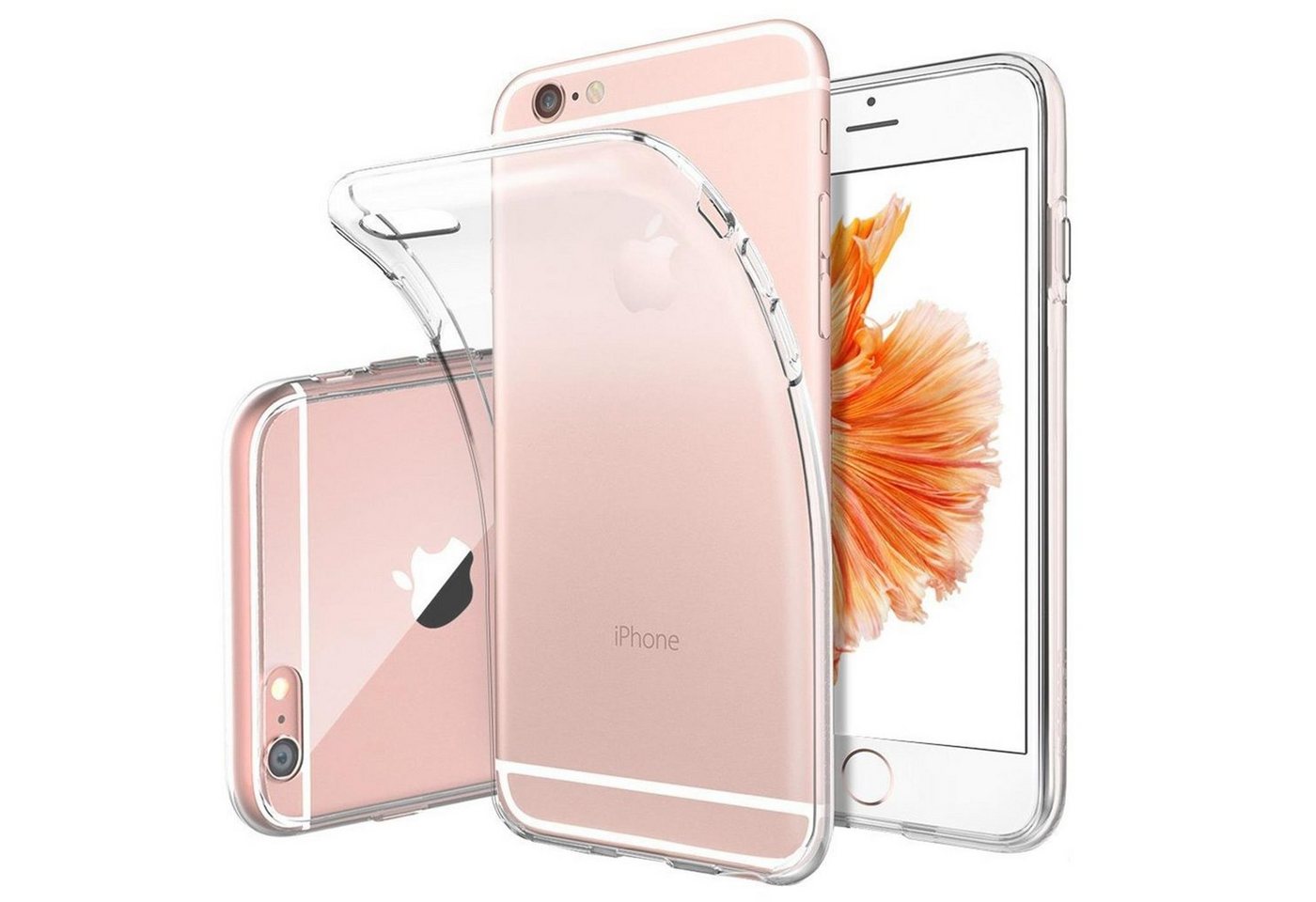 CoolGadget Handyhülle Transparent Ultra Slim Case für Apple iPhone 6 Plus/6S Plus 5,5 Zoll, Silikon Hülle Dünne Schutzhülle für iPhone 6+, iPhone 6S+ Hülle CoolGadget Handyhülle Transparent Ultra Slim Case für Apple iPhone 6 Plus/6S Plus 5,5 Zoll, Silikon Hülle Dünne Schutzhülle für iPhone 6+, iPhone 6S+ Hülle von Coolgadget