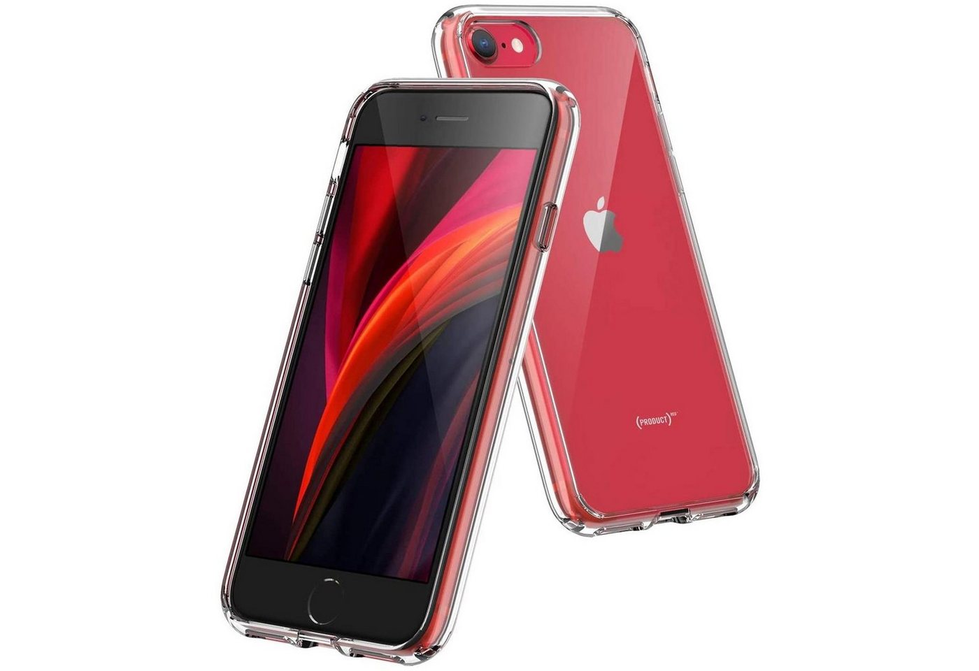 CoolGadget Handyhülle Transparent Ultra Slim Case für Apple iPhone 7/8 SE 2020 2022 4,7 Zoll, Silikon Hülle Dünne Schutzhülle für iPhone SE 2, SE 3, iPhone 7 / 8 CoolGadget Handyhülle Transparent Ultra Slim Case für Apple iPhone 7/8 SE 2020 2022 4,7 Zoll, Silikon Hülle Dünne Schutzhülle für iPhone SE 2, SE 3, iPhone 7 / 8 von Coolgadget