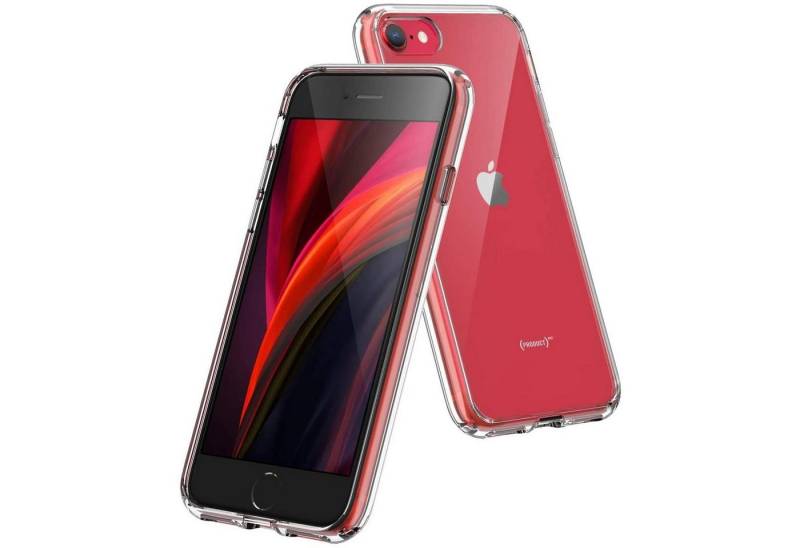 CoolGadget Handyhülle Transparent Ultra Slim Case für Apple iPhone 7/8 SE 2020 2022 4,7 Zoll, Silikon Hülle Dünne Schutzhülle für iPhone SE 2, SE 3, iPhone 7 / 8 von Coolgadget