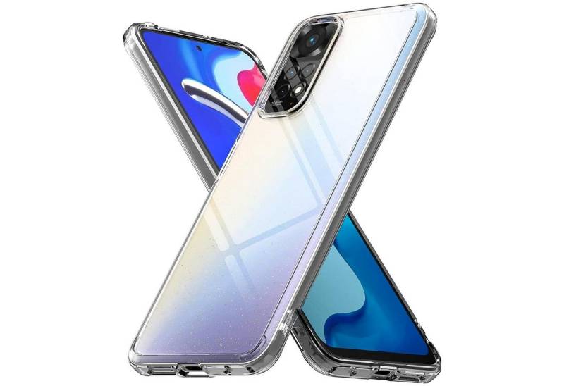 CoolGadget Handyhülle Transparent Ultra Slim Case für Xiaomi Redmi Note 11, Redmi Note 11S 6,43 Zoll, Silikon Hülle Dünne Schutzhülle für Redmi Note 11 / 11S Hülle von Coolgadget