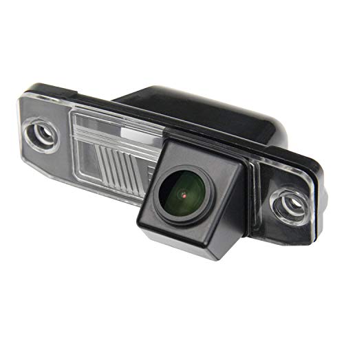 170° HD Kamera 1280x720p Wasserdicht Nachtsicht Kennzeichenleuchte-Rückfahrkamera Einparkhilfe für Hyundai Tucson Accent Elantra Terracan Veracruz Sonata Jeep Chrysler 300/300C/SRT8 Magnum/Sebring von Coollin-Direct