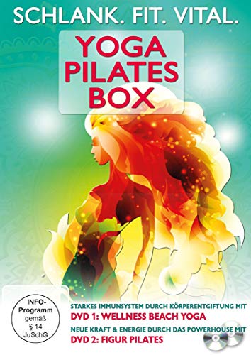 Schlank. Fit. Vital. Yoga Pilates Box [2 DVDs] von Coolmusic (Edel)