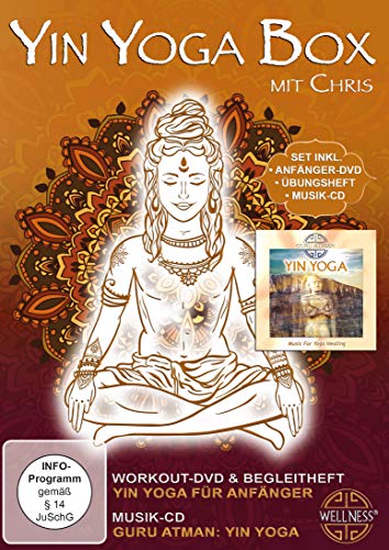 Yin Yoga Box - Set inklusive Anfänger-DVD, Übungsheft und Musik-CD von Coolmusic (Edel)