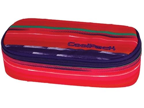 Coolpack 72991CP, Mäppchen CAMPUS TEXTURE STRIPES, Red von CoolPack