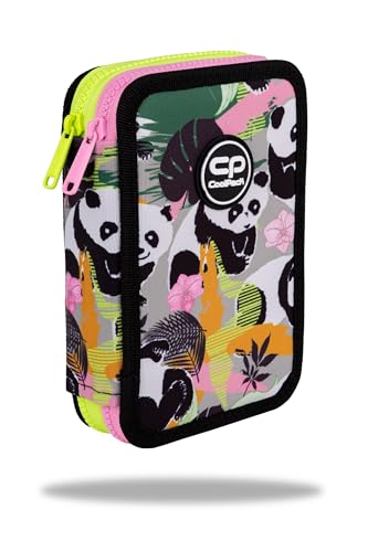 Coolpack F066829, Mäppchen JUMPER 2 Panda Gang, Multicolor von CoolPack