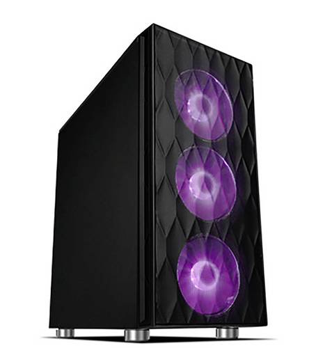 Cooltek Eins RGB Midi-Tower PC-Gehäuse Schwarz Cooltek Eins RGB Midi-Tower PC-Gehäuse Schwarz von Cooltek