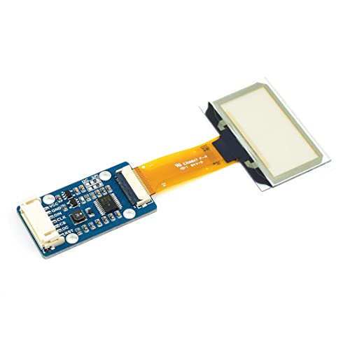 1.51inch Transparent OLED Compatible Raspberry Pi/Ardui/TM32, Display Light Blue Color, 128×64, SPI/I2C Interfaces von Coolwell