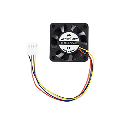 12V Dedicated Cooling Fan Designed for Raspberry Pi Compute Module 4 IO Board, PWM Speed Adjustment von Coolwell