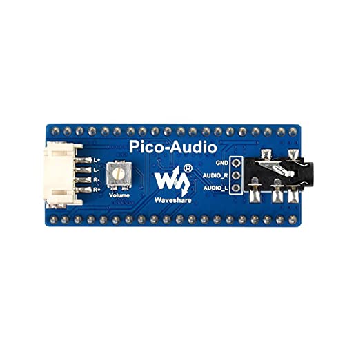 Audio Expansion Module for Raspberry Pi Pico, Headphone and Speaker Signal Output at The Same Time, Wide Range Audio Sampling Rate von Coolwell