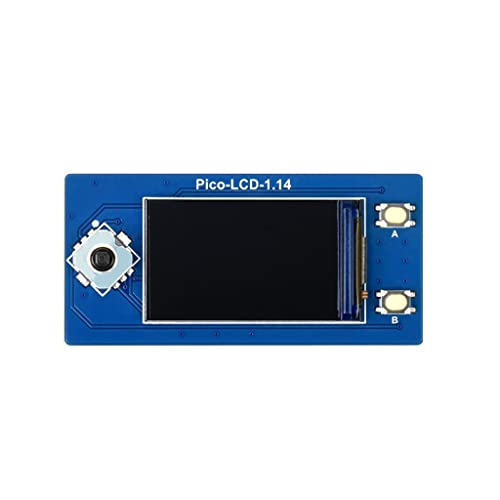 Coolwell Waveshare 1.14inch LCD Display Module for Raspberry Pi Pico, Embedded ST7789 Driver, 65K RGB Colors, 240×135 Pixels, Using SPI Bus von Coolwell